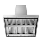 ZLINE 48 in. Island Mount Outdoor Grill Hood, 2,000 CFM (GOi2-48)