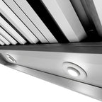 ZLINE 60 in. Wall Mount Outdoor Grill Hood 2000 CFM Stainless Steel [GOW1-60]