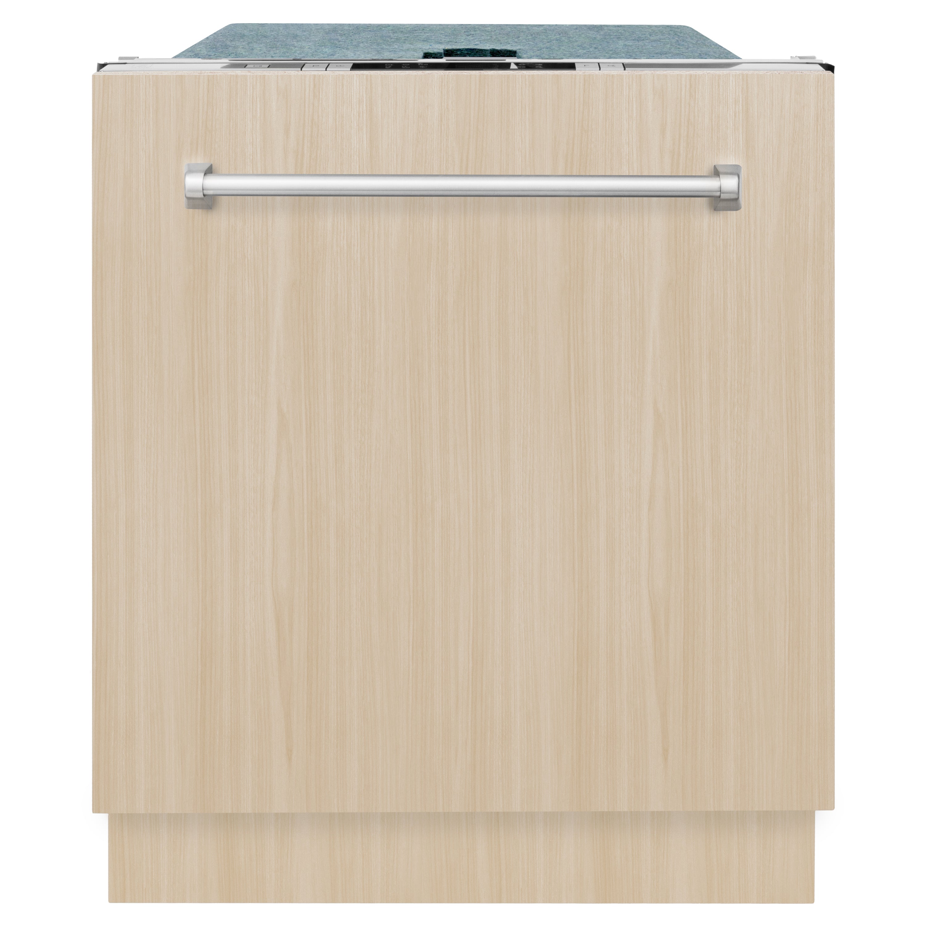 ZLINE 24 in. Top Control Low Profile Dishwasher in Custom Panel Ready with Stainless Steel Tub, DW7713-24