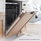 ZLINE 24 in. Top Control Low Profile Dishwasher in Custom Panel Ready with Stainless Steel Tub, DW7713-24