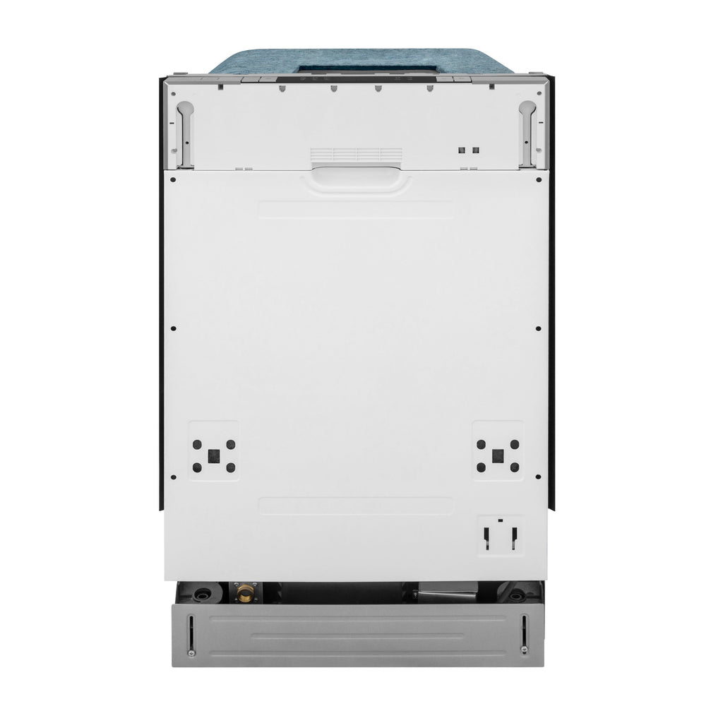 ZLINE 18 in. Top Control Dishwasher in Satin Stainless Steel with Stainless Steel Tub, DW-SN-18