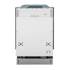 ZLINE 18 in. Top Control Dishwasher in Satin Stainless Steel with Stainless Steel Tub, DW-SN-18