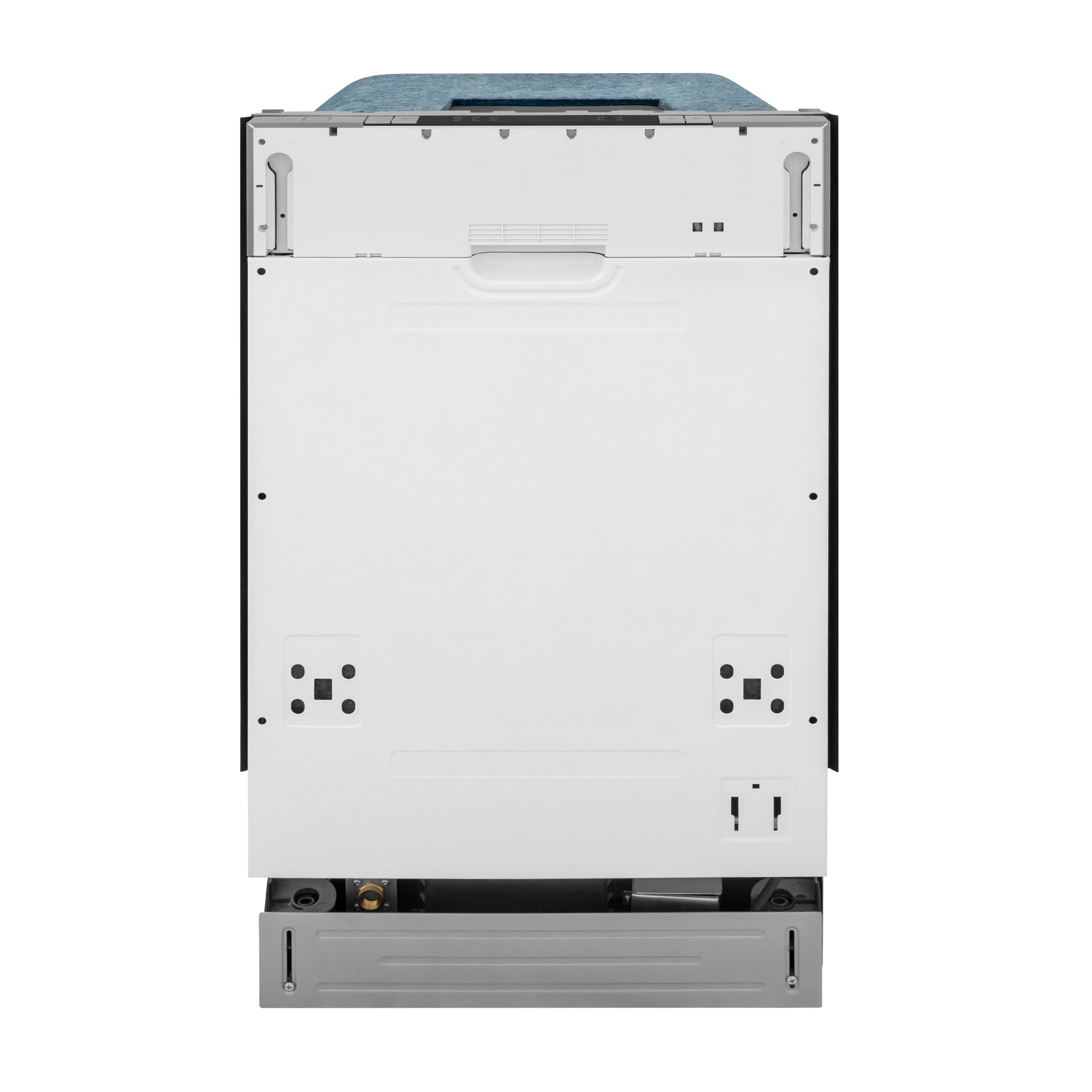 ZLINE 18 in. Top Control Dishwasher in Satin Stainless Steel with Stainless Steel Tub, DW-SN-18