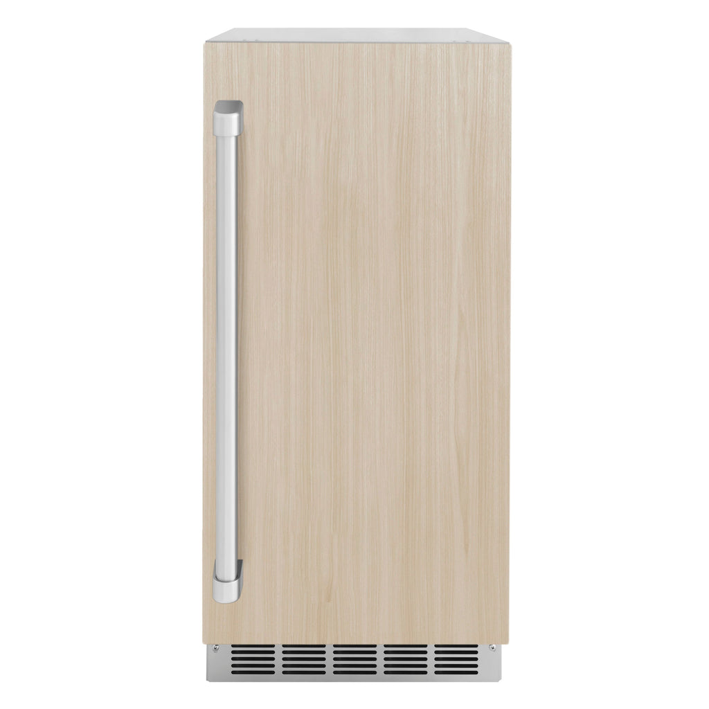 ZLINE 15" Touchstone Gourmet Ice Maker with Drain Pump and Panel Ready Door, IGMDP-15