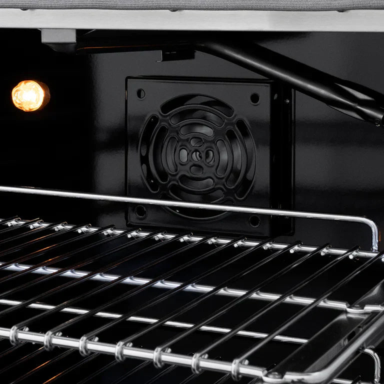 ZLINE Paramount 36 in. Gas Range with Convection Oven, 5.2 cu. ft., 6 Burners, Black Stainless Steel (SGRB-36)