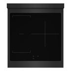 ZLINE 24 in. Induction Range 3.2 cu. ft. Electric Convection Oven 3 Element Cooktop Black Stainless Steel (SINRB-24)