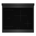 ZLINE 30 in. Induction Range 4.2 cu. ft. 4 Element Cooktop Electric Convection Oven Black Stainless Steel (SINRB-30)