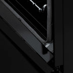 ZLINE Autograph 60 in. 7.4 cu. ft. Dual Fuel Range in Black Stainless Steel with Champagne Bronze Accents (RABZ-60-CB)
