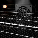ZLINE 36 in. Dual Fuel Range 5.2 cu. ft. 6 Burner DuoPro Cooktop Black Satin Stainless Steel (PSDRBS-36)