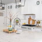 ZLINE 36" Legacy Gas Rangetop with 6 Brass Burners and Porcelain Cooktop in Satin Stainless Steel, RTS-BR-36