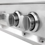 ZLINE 36" Legacy Gas Rangetop with 6 Burners and Porcelain Cooktop in Satin Stainless Steel, RTS-36