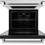 ZLINE 30" Professional True Convection Double Wall Oven with Air Fry and Self Clean in Satin Stainless Steel, WADS-30