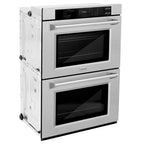 ZLINE 30" Professional True Convection Double Wall Oven with Air Fry and Self Clean in Satin Stainless Steel, WADS-30