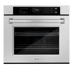 ZLINE 30" Professional True Convection Single Wall Oven with Air Fry and Self Clean in Satin Stainless Steel, WASS-30