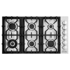 ZLINE 36" Gas Cooktop with 6 Gas Burners, RC36