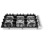 ZLINE 36" Gas Cooktop with 6 Gas Burners, RC36