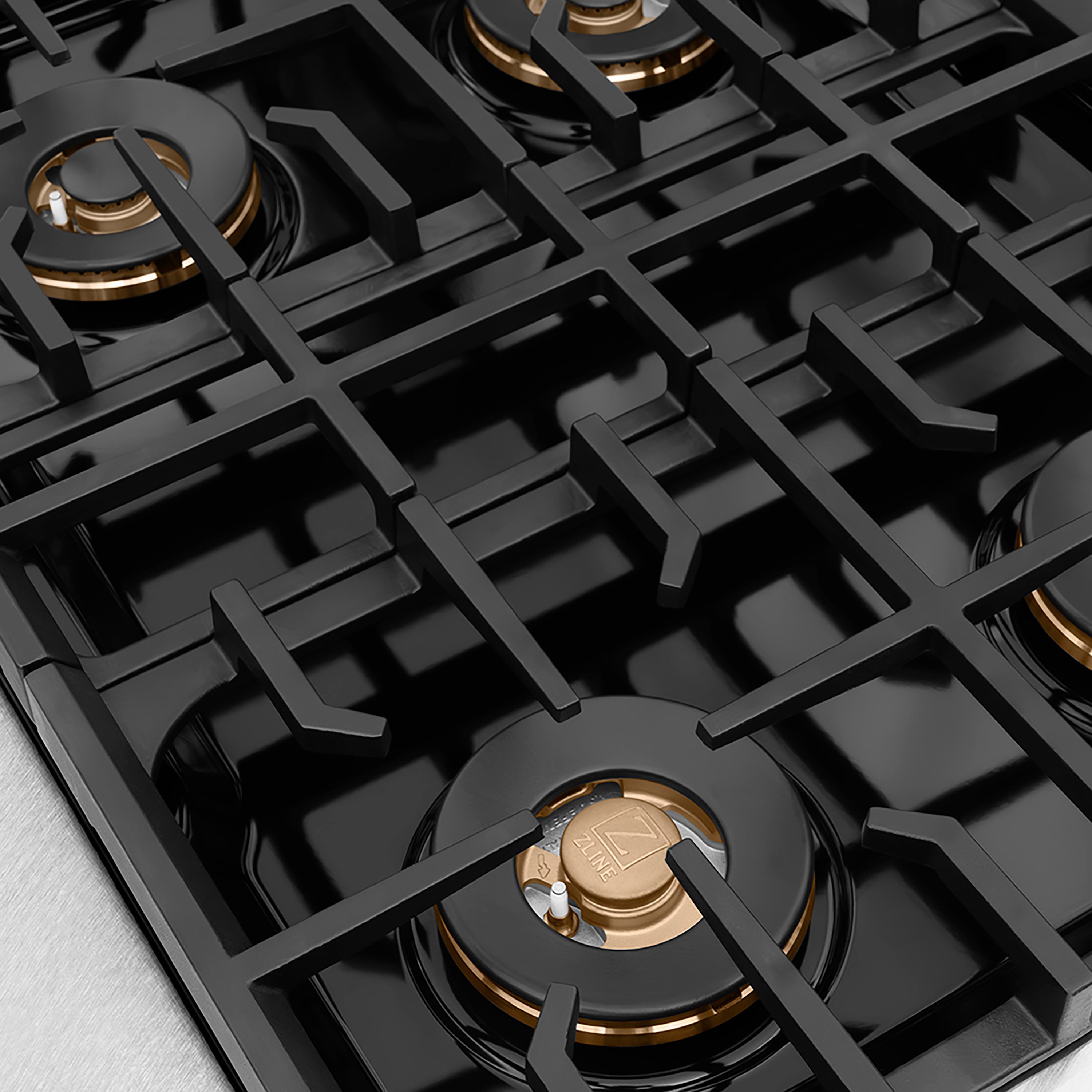 ZLINE 30" Paramount Gas Rangetop with 4 Burner DuoPro™ Cooktop in Satin Stainless Steel, PSRTS-30