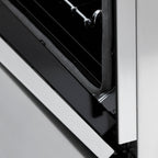 ZLINE Autograph Edition 36-Inch Dual Fuel Range, 4.6 cu. ft., Stainless Steel with Bronze Accents (Model RAZ-36-CB)