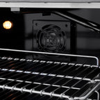 ZLINE Paramount 36 Inch Gas Range with Convection Oven and 6 Brass Burners, Stainless Steel (SGR-BR-36)