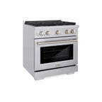 ZLINE 30-Inch Gas Range with Convection Oven, 4 Burners, Stainless Steel (SGR30)