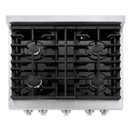 ZLINE 30-Inch Gas Range with Convection Oven, 4 Burners, Stainless Steel (SGR30)