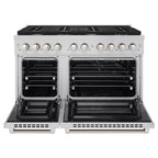 ZLINE Paramount 48 in. Gas Range with 8 Burners and Convection Oven, Stainless Steel (SGR48)