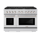 ZLINE Paramount 48 in. Gas Range with 8 Burners and Convection Oven, Stainless Steel (SGR48)