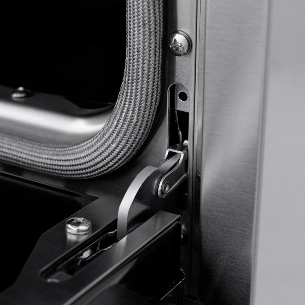 ZLINE 48 in. Gas Range 6.7 cu. ft. with 8 Burner DuoPro™ Cooktop and Dual Ovens, White Matte Doors (PSGR-WM-48)