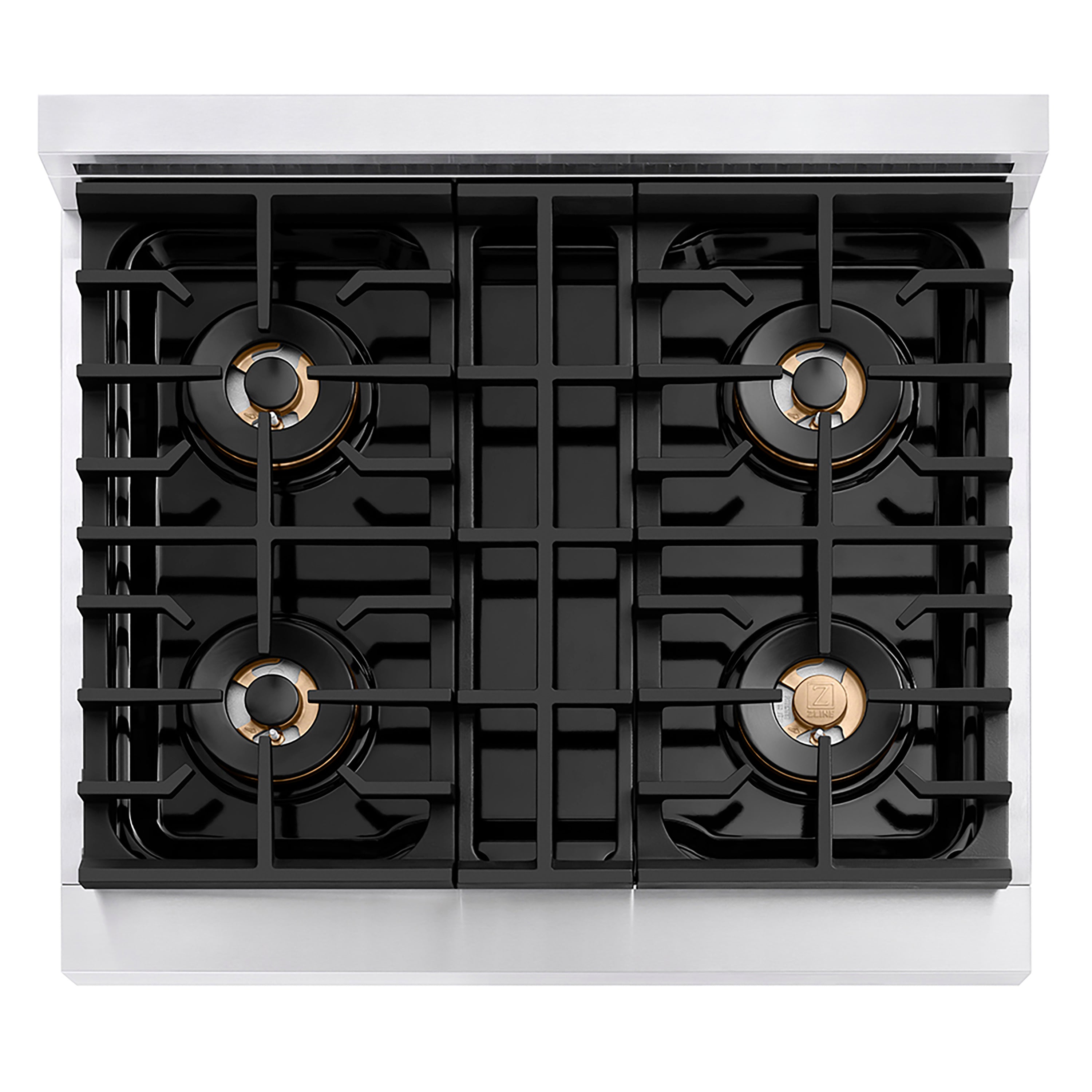 ZLINE 30 in. Gas Range 4.2 cu. ft. 4 Burner DuoPro™ Cooktop Convection Gas Oven Stainless Steel (PSGR30)