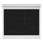 ZLINE 30 in. Induction Range 4.2 cu. ft. Electric Convection Oven 4 Elements Stainless Steel Black Matte Door (SINR-BLM-30)