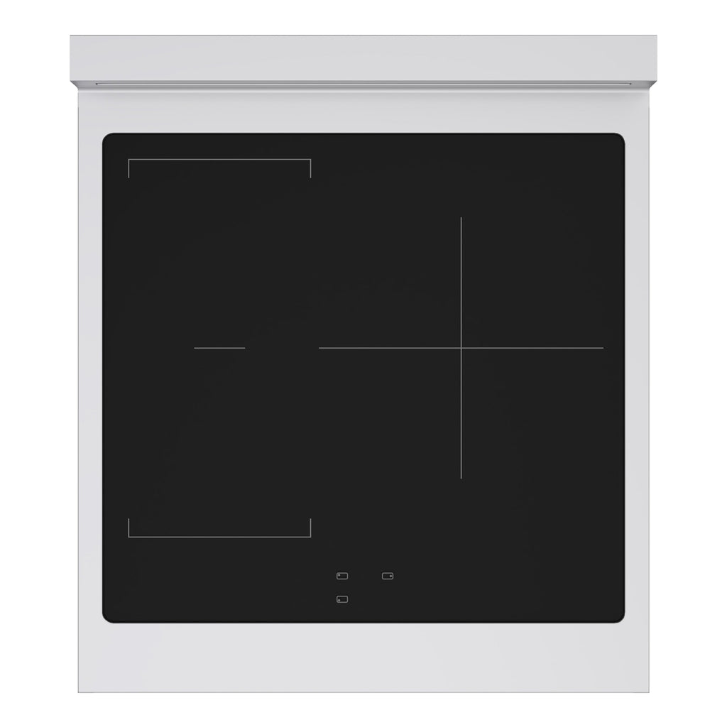 ZLINE 24 in. Induction Range 5.2 cu. ft. 3 Element Cooktop Electric Oven Satin Stainless Steel (SINRS-24)