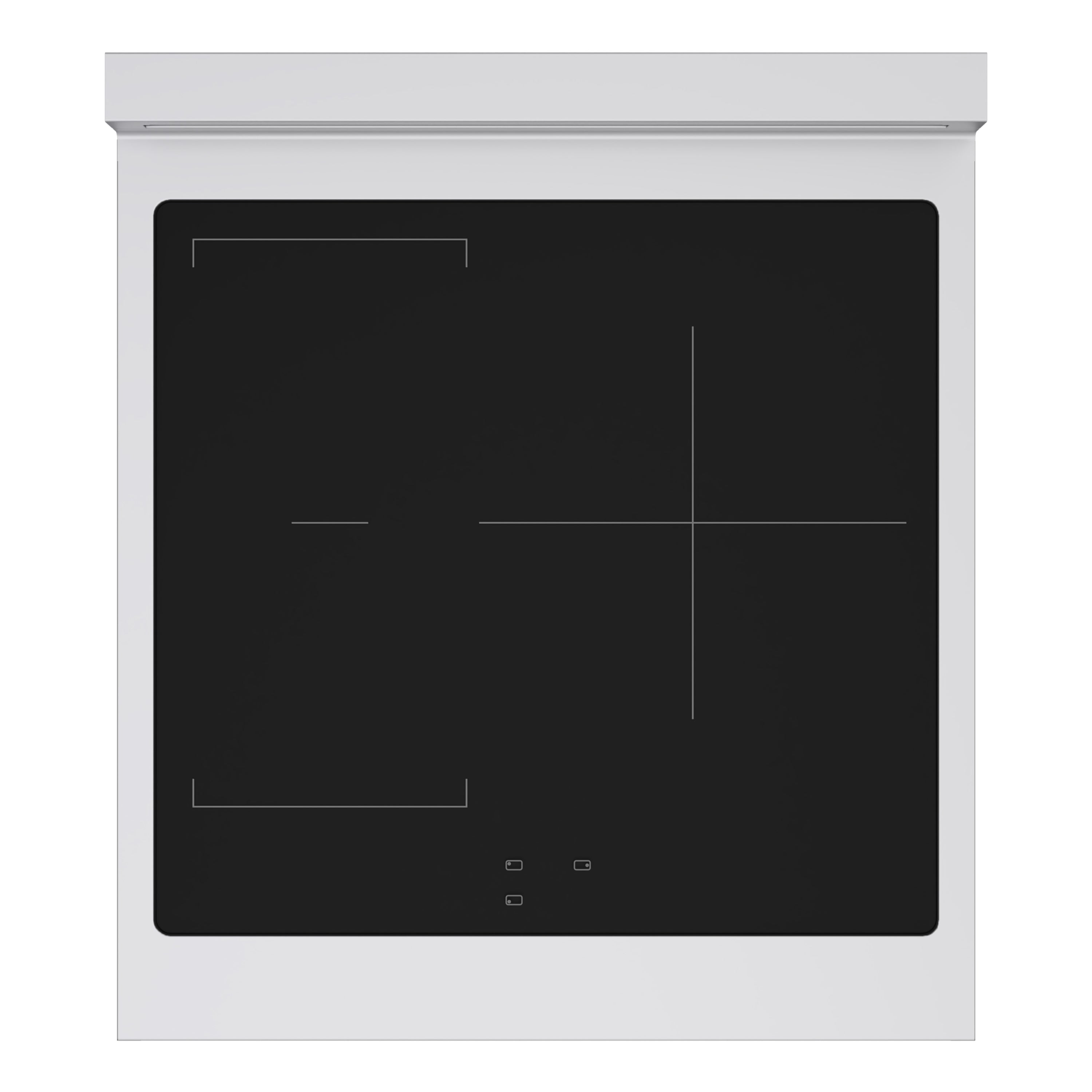 ZLINE 24 in Induction Range 5.2 cu. ft. 3 Element Cooktop Electric Oven Stainless Steel (SINR24)