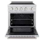 ZLINE 30 in Induction Range 4.2 cu. ft. 4 Element Cooktop Electric Oven Stainless Steel (SINR30)
