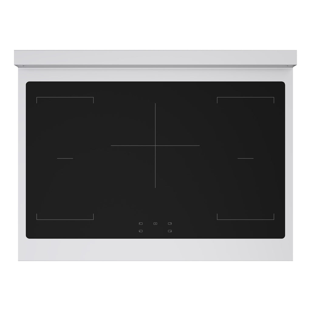 ZLINE 36 in. Induction Range 5.2 cu. ft. Electric Oven 5 Element Cooktop Satin Stainless Steel Polished Gold Accents (SINRSZ-36-G)