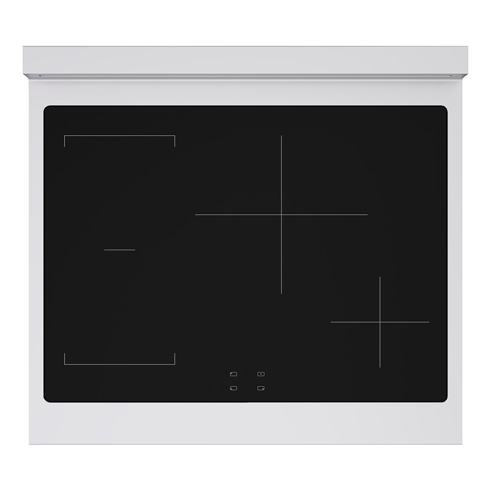 ZLINE 30 in. Induction Range 4.2 cu. ft. 4 Element Cooktop Electric Convection Oven Stainless Steel Matte Black Accents (SINRZ-30-MB)