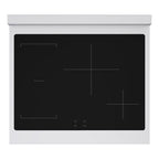 ZLINE 30 in. Induction Range 4.2 cu. ft. 4 Elements Electric Convection Oven White Matte Door Matte Black Accents (SINRZ-WM-30-MB)