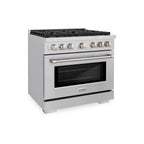 ZLINE Paramount 36-Inch Gas Range with 6 Burners, Convection Oven, Stainless Steel (SGR36)