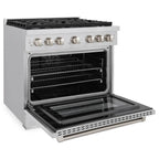 ZLINE Paramount 36-Inch Gas Range with 6 Burners, Convection Oven, Stainless Steel (SGR36)