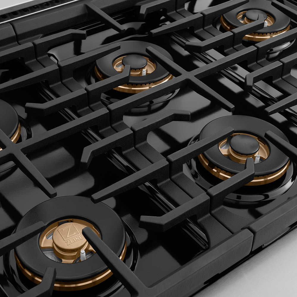 ZLINE 48" Paramount Gas Rangetop with 8 Burner DuoPro™ Cooktop in Stainless Steel, PSRT48