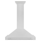 ZLINE 36 Inch Wall Mount Range Hood Convertible Satin Stainless Steel 400 CFM Stainless Steel Handle (KB4SNX-36)