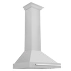 ZLINE 30 in. Wall Mount Range Hood Stainless Steel with Stainless Steel Handle (KB4STX-30)