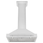 ZLINE 30 in. Wall Mount Range Hood Stainless Steel with Stainless Steel Handle (KB4STX-30)