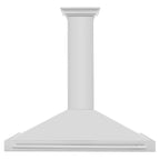 ZLINE 48 Inch Wall Mount Range Hood Stainless Steel 400 CFM Stainless Steel Handle (KB4STX-48)