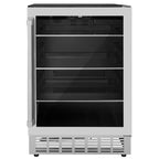 ZLINE Appliance Package - 48" Dual Fuel Range, Range Hood, Microwave Drawer, Dishwasher and Beverage Fridge, 5KP-RARH48-MWDWV-RBV