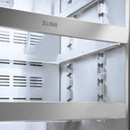 ZLINE Autograph 24" Touchstone 151 Can Beverage Fridge with Panel Ready Glass Door and Champagne Bronze Handle,  RBSPOZ-24-CB