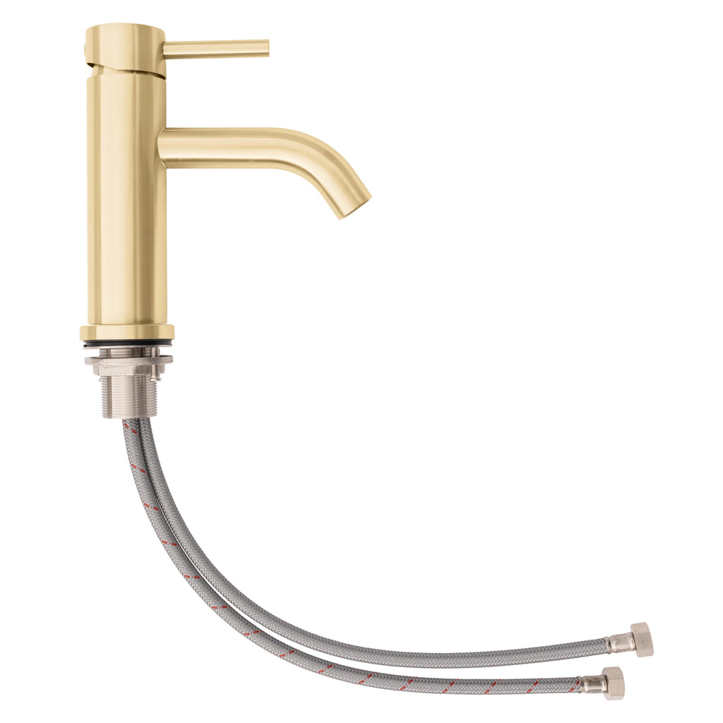 ZLINE Rubicon Elegant Single Handle Bath Faucet in Champagne Bronze, RBCN1-BF-CB