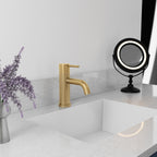 ZLINE Rubicon Elegant Single Handle Bath Faucet in Champagne Bronze, RBCN1-BF-CB