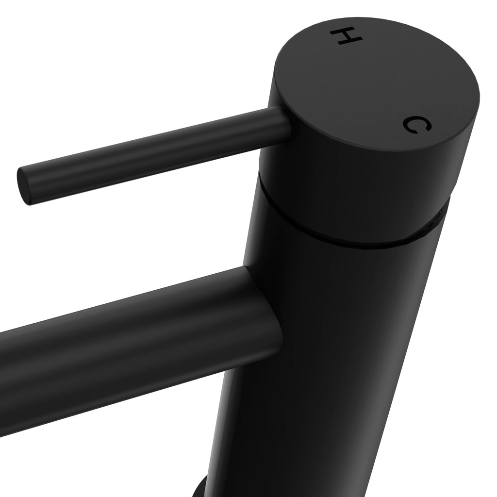 ZLINE Rubicon Elegant Single Handle Bath Faucet in Matte Black, RBCN1-BF-MB