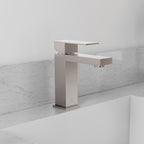 ZLINE Rubicon Modern Single Handle Bath Faucet in Brushed Nickel, RBCN2-BF-BN