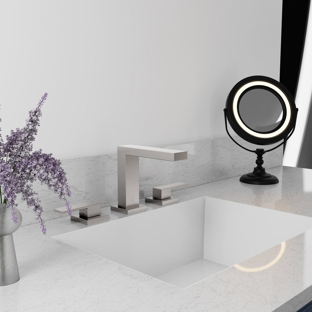 ZLINE Rubicon Modern Widespread Bath Faucet in Brushed Nickel, RBCN3-BF-BN